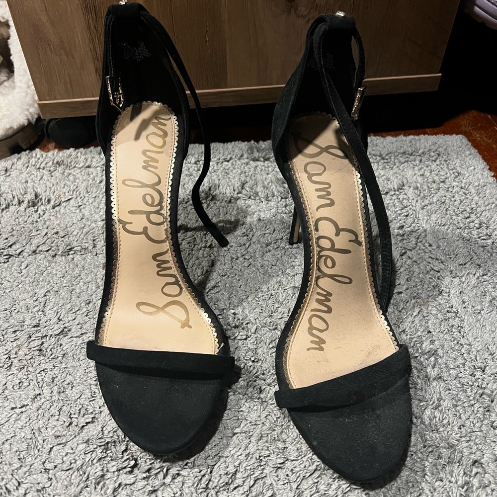 Black Sam Edelman heels